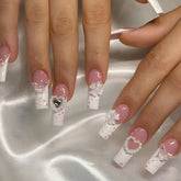 24pcs/Set Press On Nails CZ258-B7